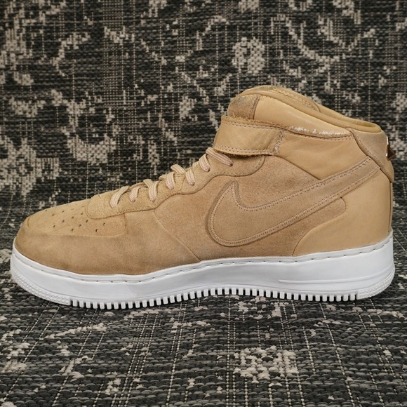 Size 12 - Nike Victor Cruz x Air Force 1 Mid Vachetta Tan NO BOX - Picture 10 of 10